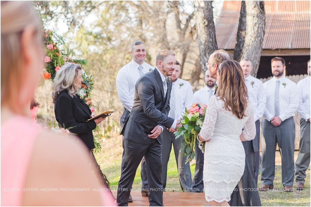 Coral and Navy wedding at Sisterdale Dancehall Boerne Texas Wedding Photographer_0045