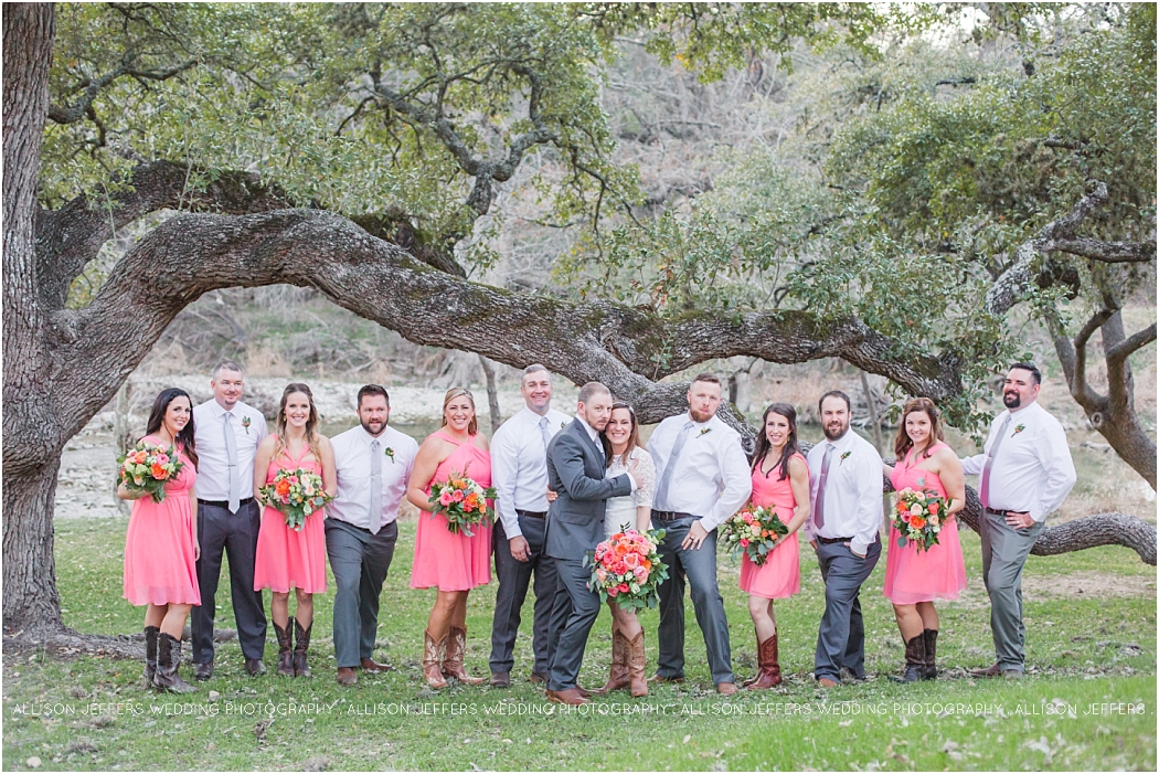 Coral and Navy wedding at Sisterdale Dancehall Boerne Texas Wedding Photographer_0062