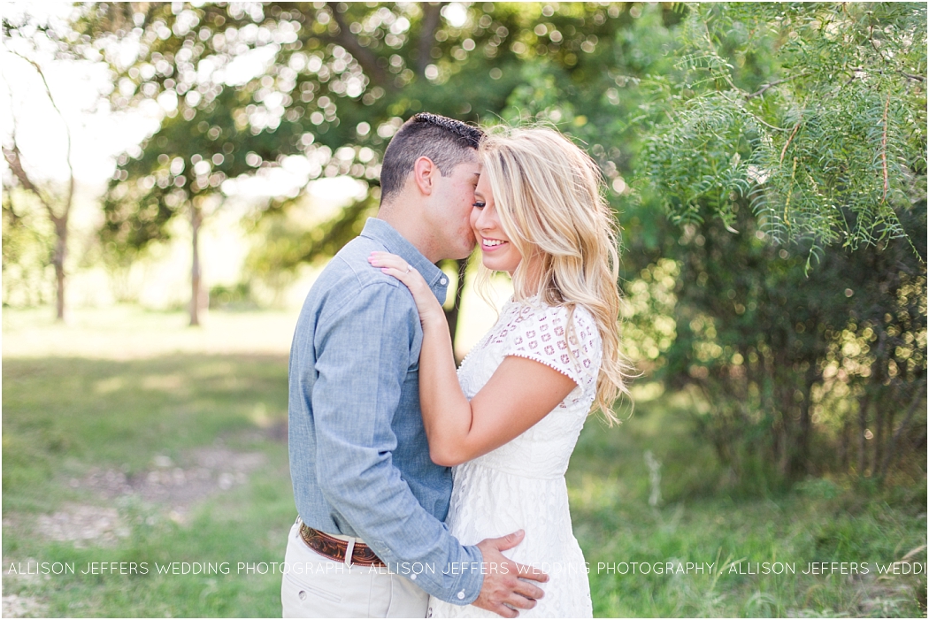 Boerne Texas Hill Country Engagement Session With Pet Dog_0002
