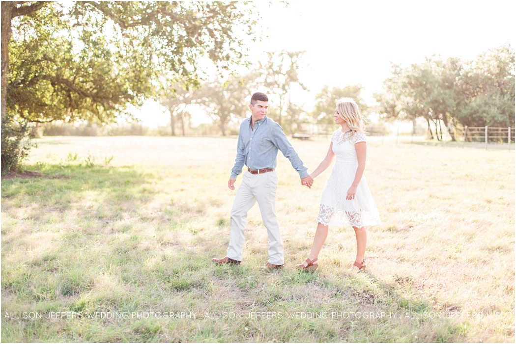 Boerne Texas Hill Country Engagement Session With Pet Dog_0006
