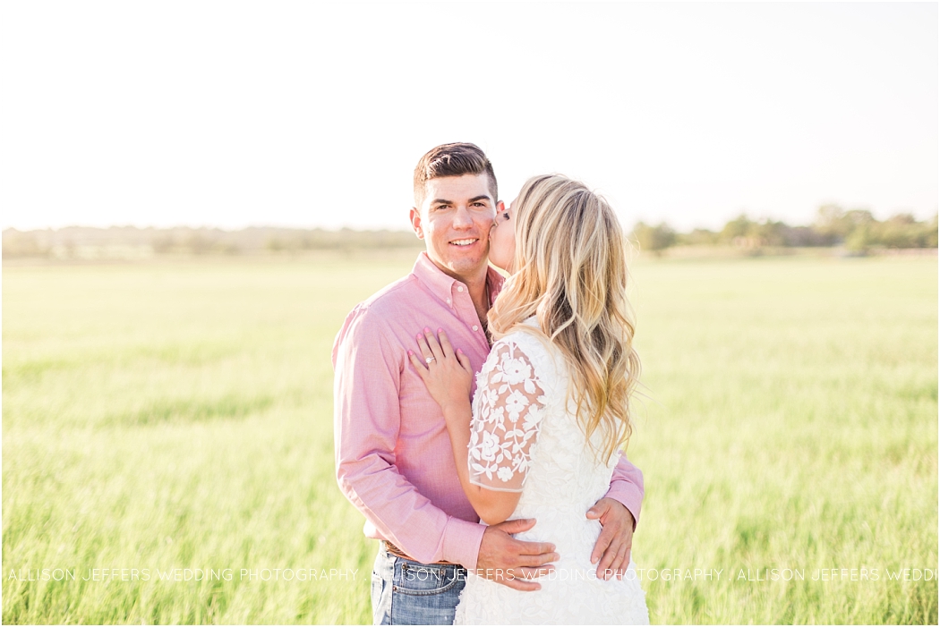 Boerne Texas Hill Country Engagement Session With Pet Dog_0011