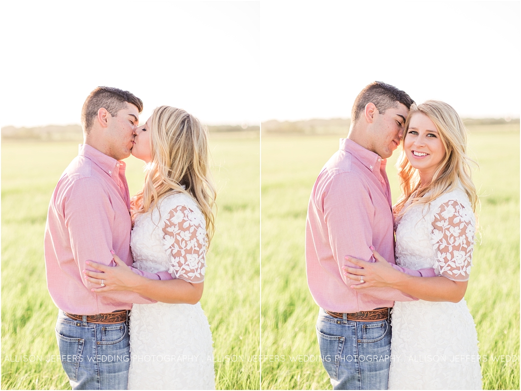 Boerne Texas Hill Country Engagement Session With Pet Dog_0012