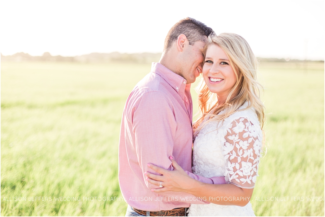 Boerne Texas Hill Country Engagement Session With Pet Dog_0014
