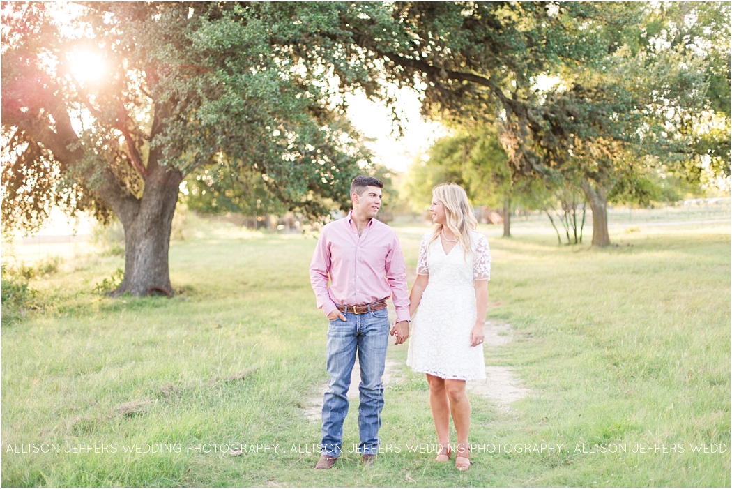 Boerne Texas Hill Country Engagement Session With Pet Dog_0015