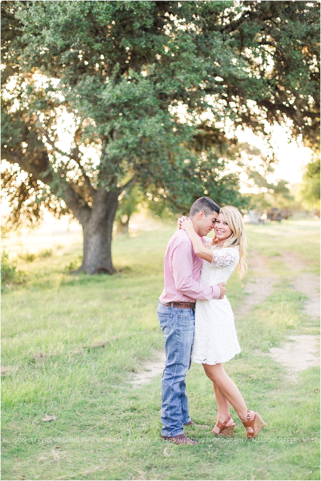 Boerne Texas Hill Country Engagement Session With Pet Dog_0016