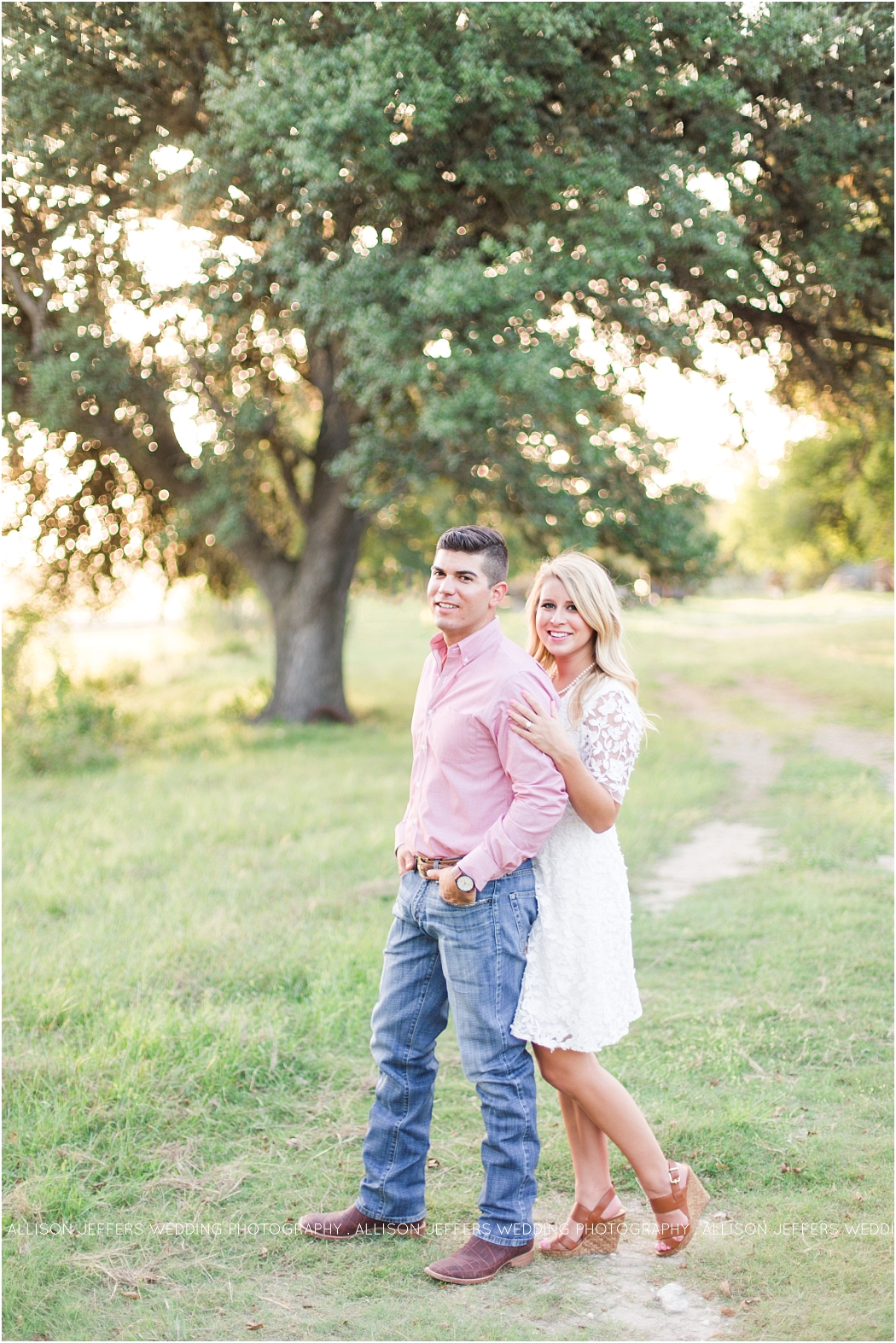 Boerne Texas Hill Country Engagement Session With Pet Dog_0018