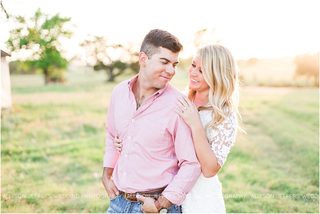 Boerne Texas Hill Country Engagement Session With Pet Dog_0027