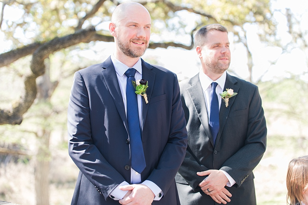 A Modern Sisterdale Dancehall Wedding in Boerne Texas by Allison Jeffers Wedding Photography featuring a sage, burgundy, and pale pink color palette 0013
