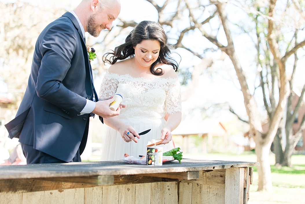 A Modern Sisterdale Dancehall Wedding in Boerne Texas by Allison Jeffers Wedding Photography featuring a sage, burgundy, and pale pink color palette 0024