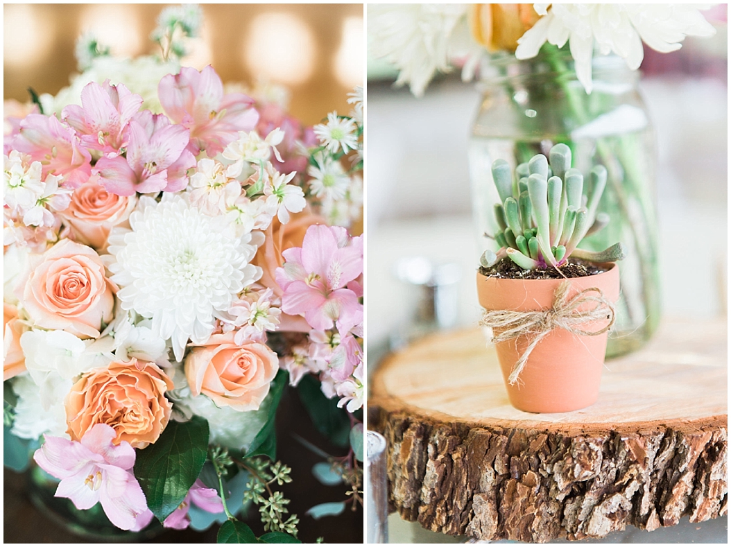 A Peach and Mint Country Chic Wedding at Happy H Ranch by Allison Jeffers Wedding Photography. Comfort Wedding Photographer 0088