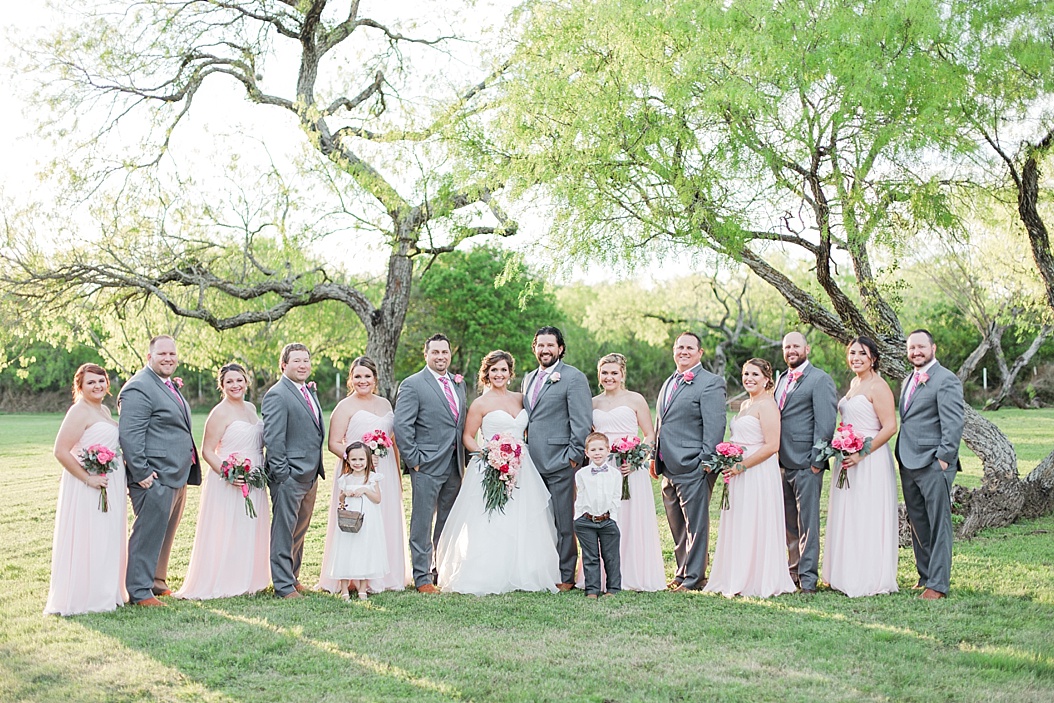 A Spring blush and mint wedding at Rancho La Mission in San Antonio Texas by Allison Jeffers Wedding Photography 0126