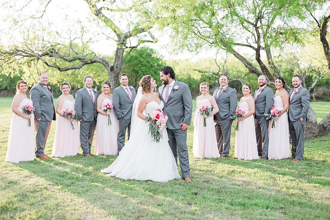 A Spring blush and mint wedding at Rancho La Mission in San Antonio Texas by Allison Jeffers Wedding Photography 0127