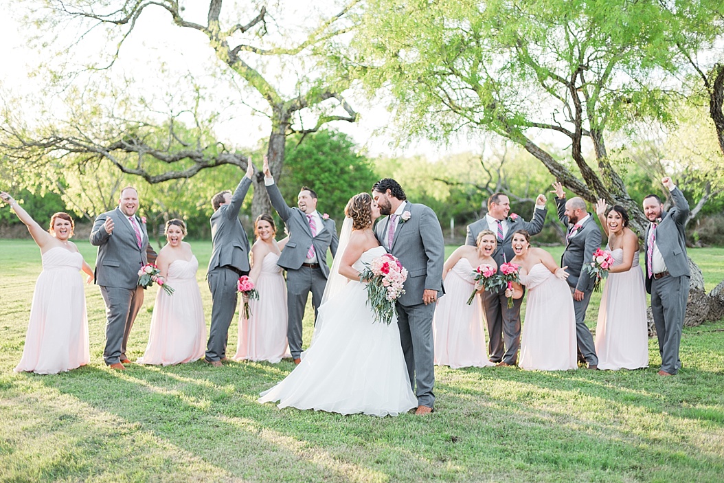 A Spring blush and mint wedding at Rancho La Mission in San Antonio Texas by Allison Jeffers Wedding Photography 0128