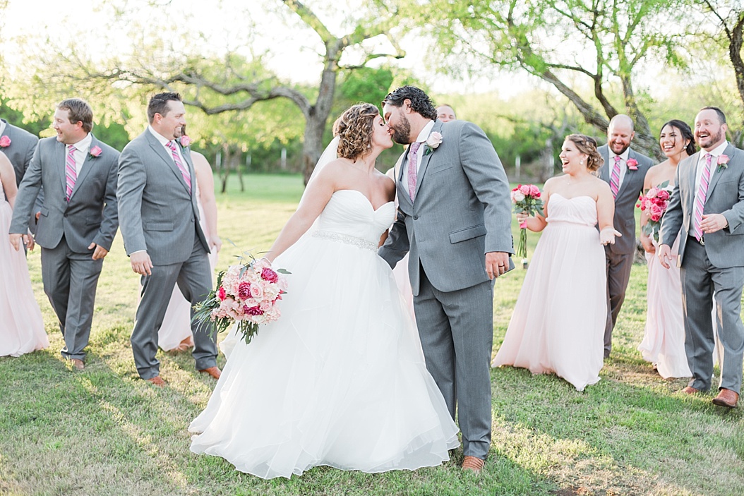 A Spring blush and mint wedding at Rancho La Mission in San Antonio Texas by Allison Jeffers Wedding Photography 0129