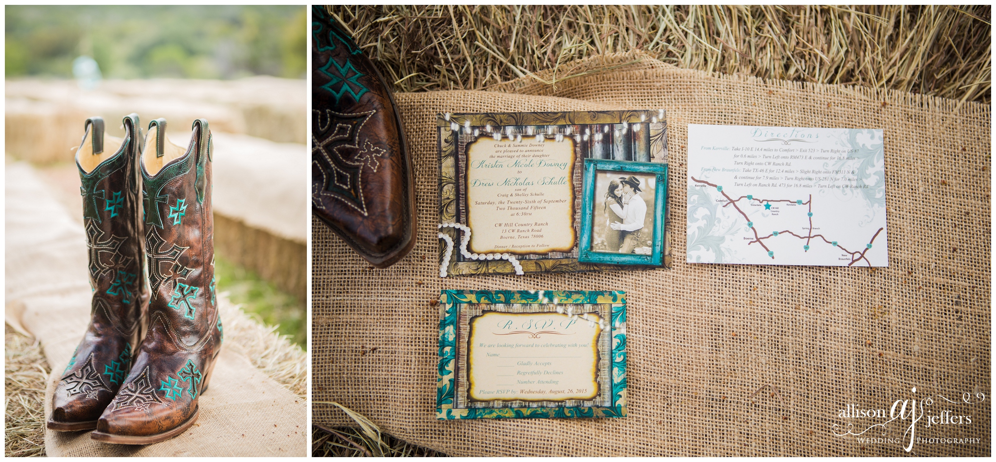 Boerne Wedding Photographer CW Hill Country Ranch Wedding Venue turquoise bronze brown wedding colors Fall Wedding 0004