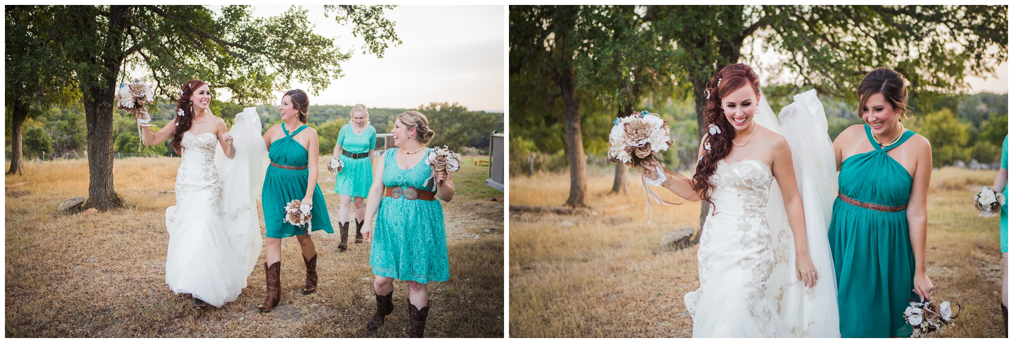 Boerne Wedding Photographer CW Hill Country Ranch Wedding Venue turquoise bronze brown wedding colors Fall Wedding 0072