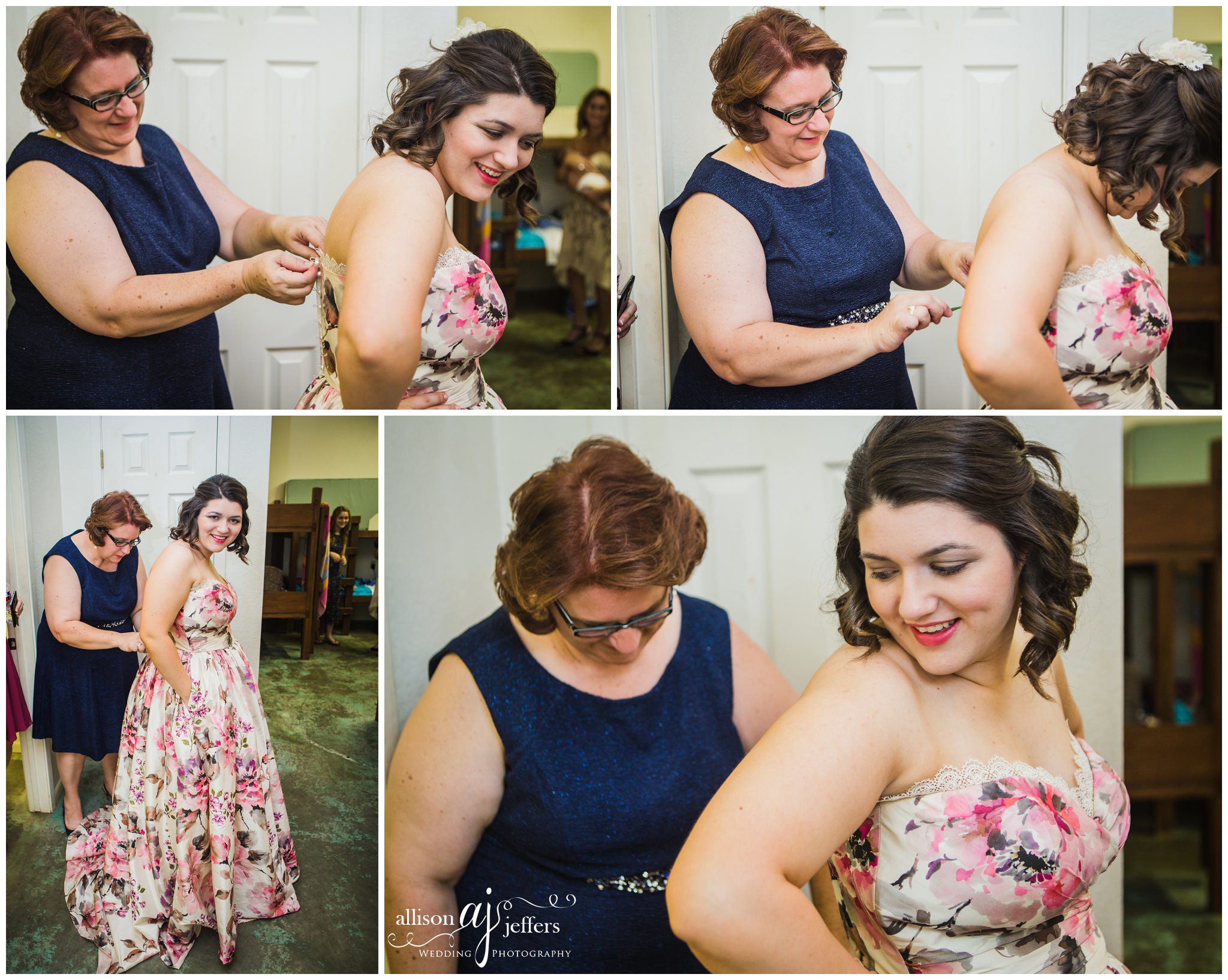 Kerrville Wedding Photographer Unique fun wedding with floral dress 0012