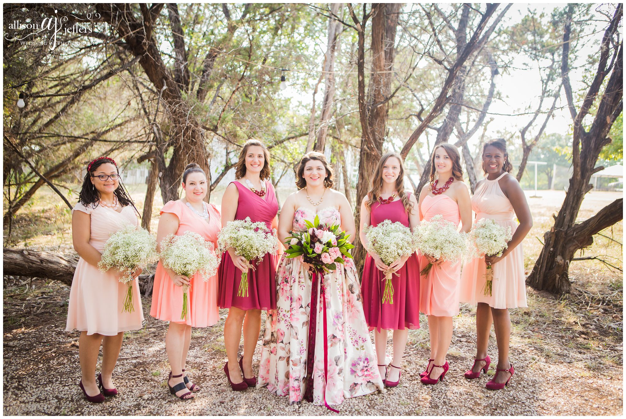 Kerrville Wedding Photographer Unique fun wedding with floral dress 0015