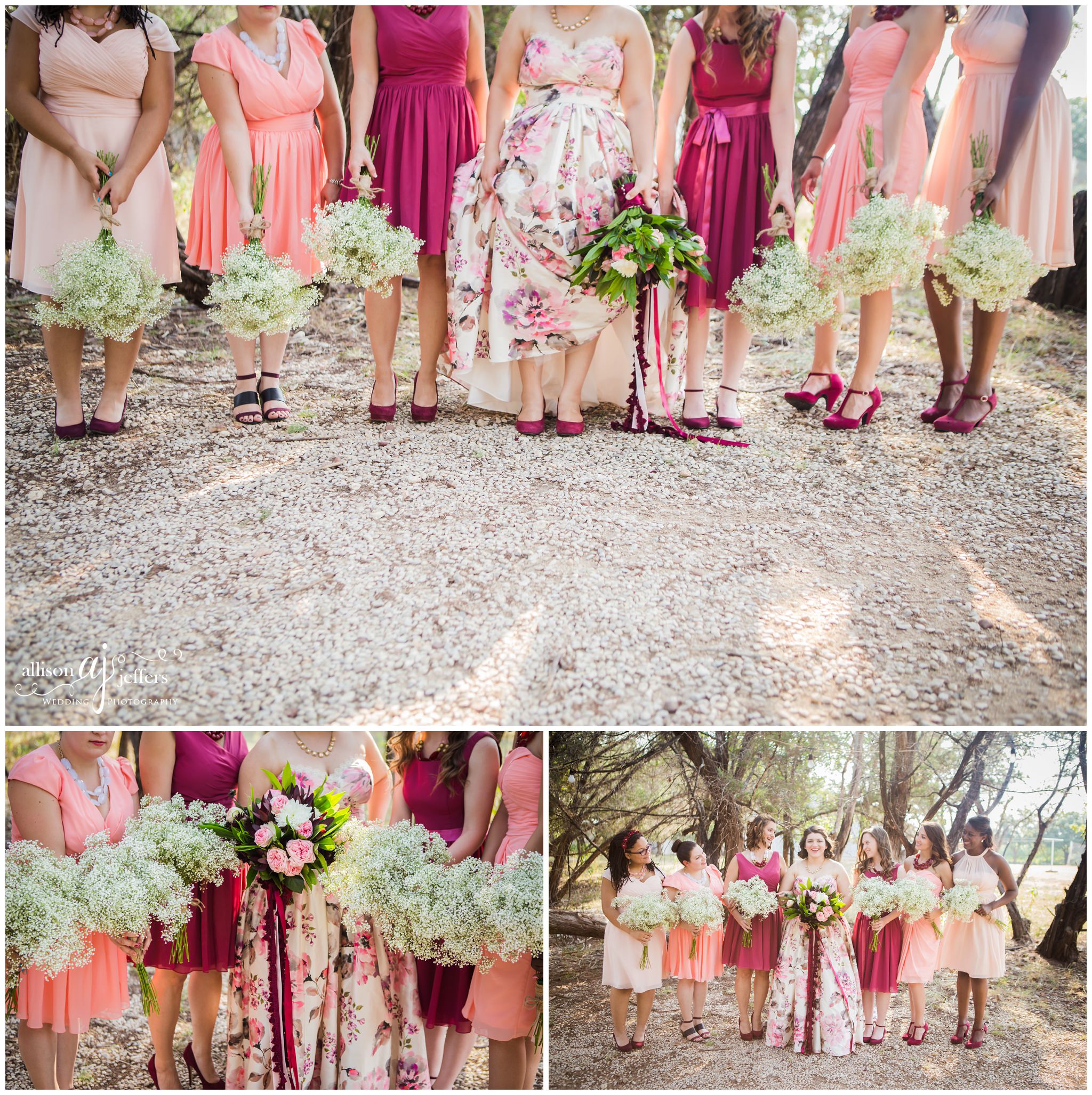 Kerrville Wedding Photographer Unique fun wedding with floral dress 0016