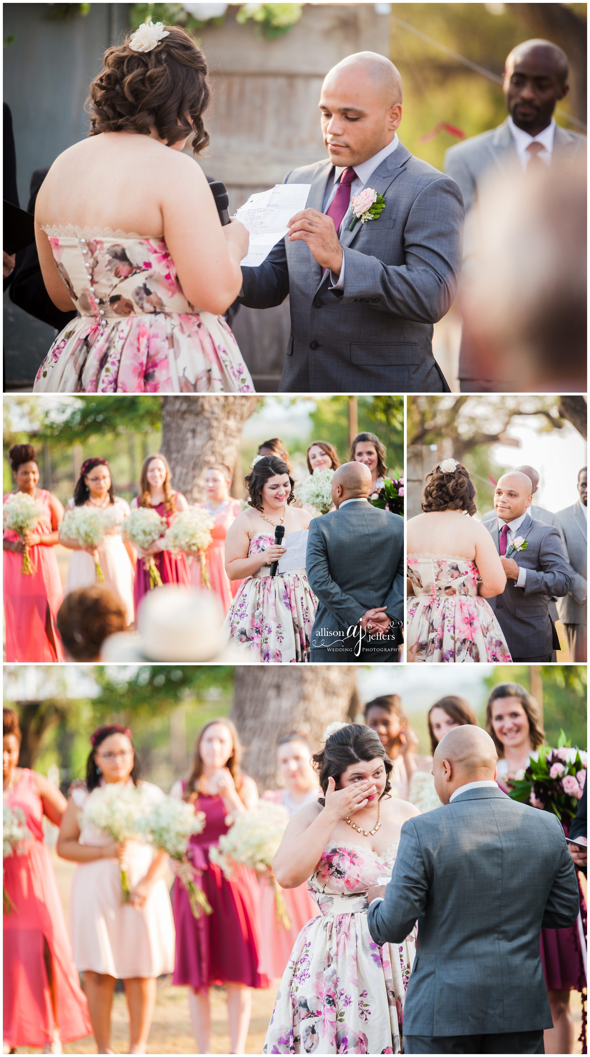 Kerrville Wedding Photographer Unique fun wedding with floral dress 0038
