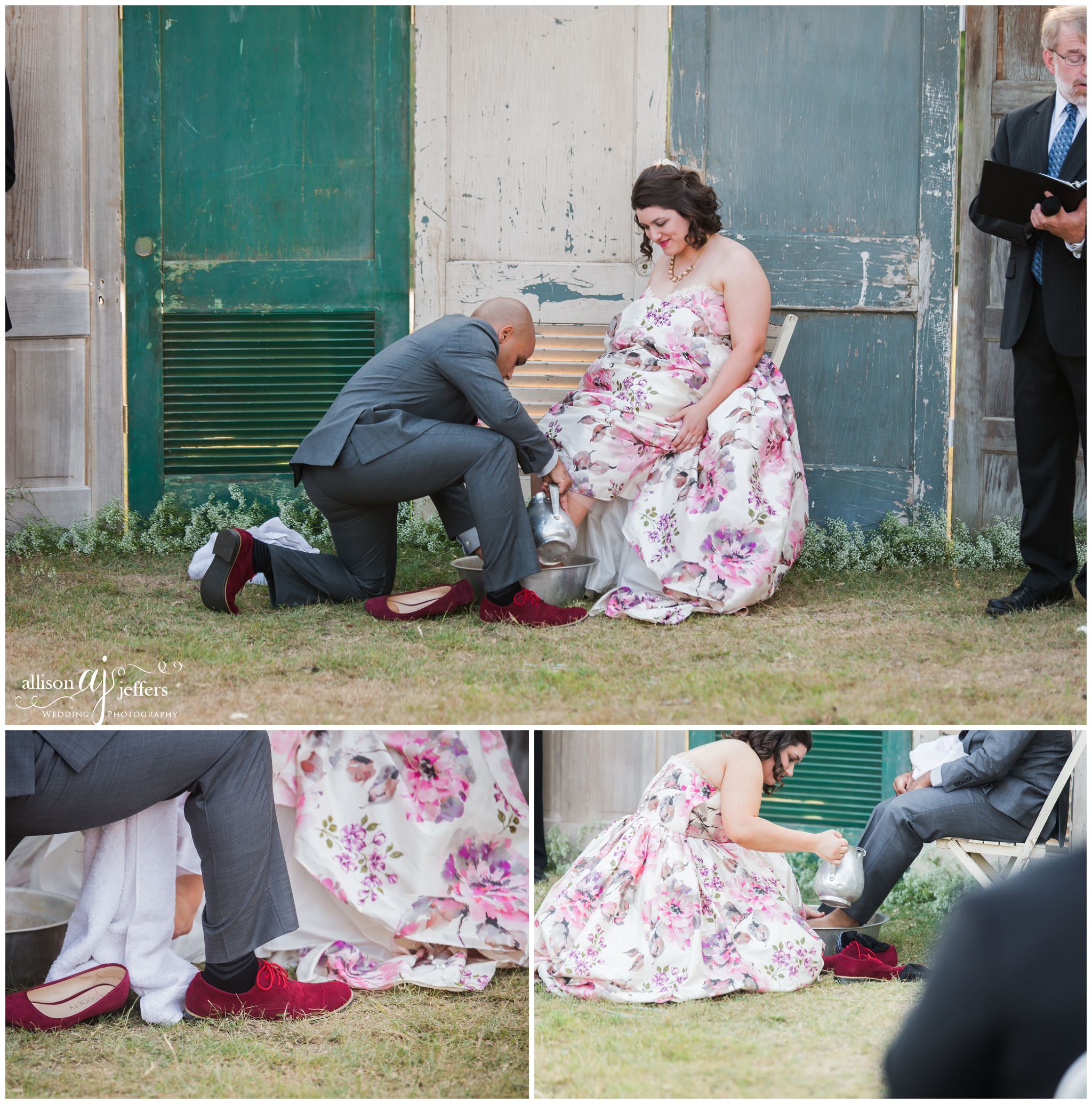 Kerrville Wedding Photographer Unique fun wedding with floral dress 0039