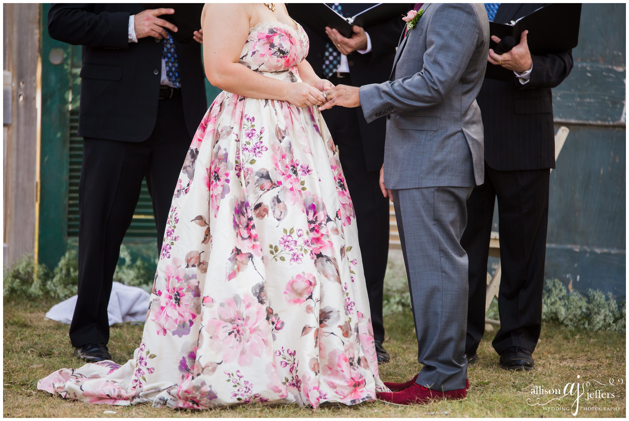 Kerrville Wedding Photographer Unique fun wedding with floral dress 0043